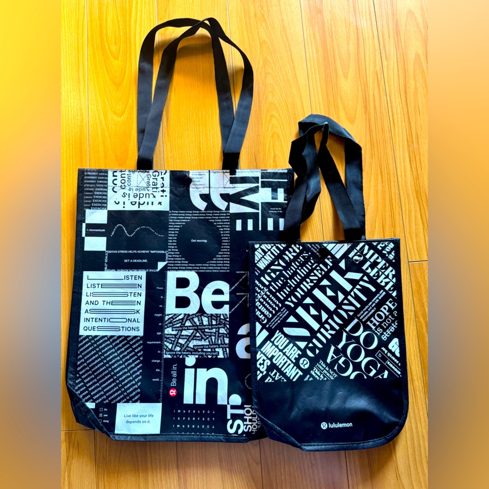 Lululemon totebags NEW UNUSED